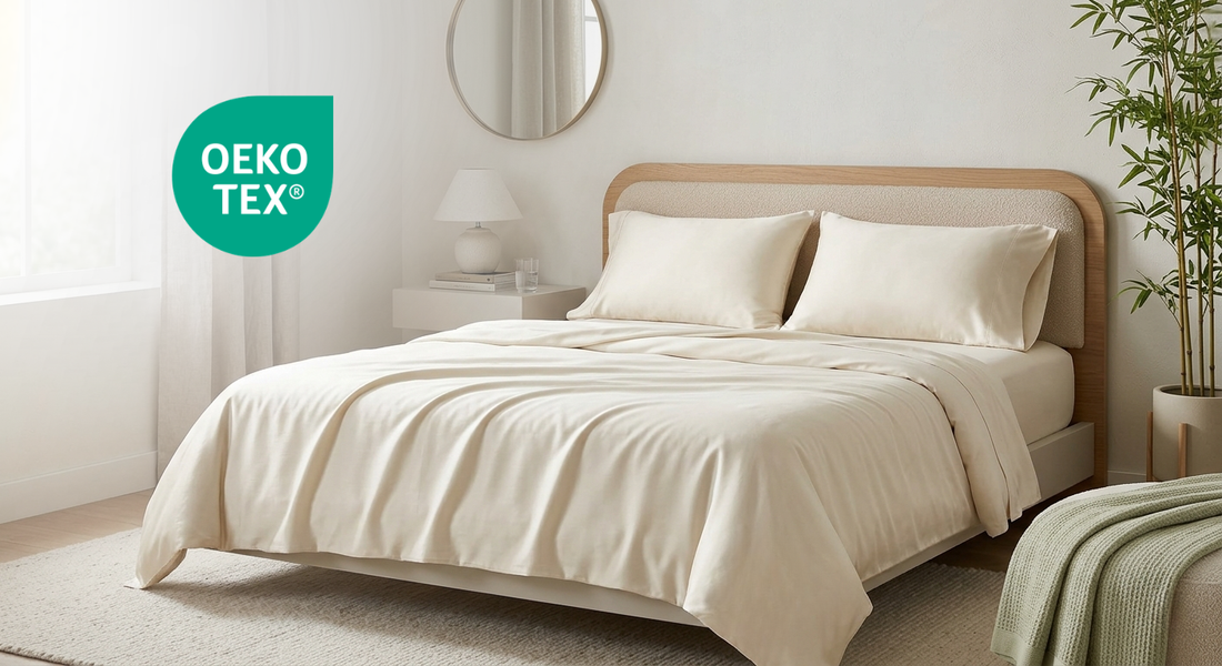 OEKO-TEX Standard 100 คืออะไร? ทำไมต้องเลือกชุดเครื่องนอนที่มีป้ายนี้