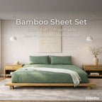ชุดผ้าปูที่นอนใยไผ่ | Bamboo Sheets – สีเขียว Green