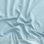 ชุดผ้าปูที่นอนเนื้อนุ่ม ทอแน่น – สีฟ้าอ่อน Baby Blue