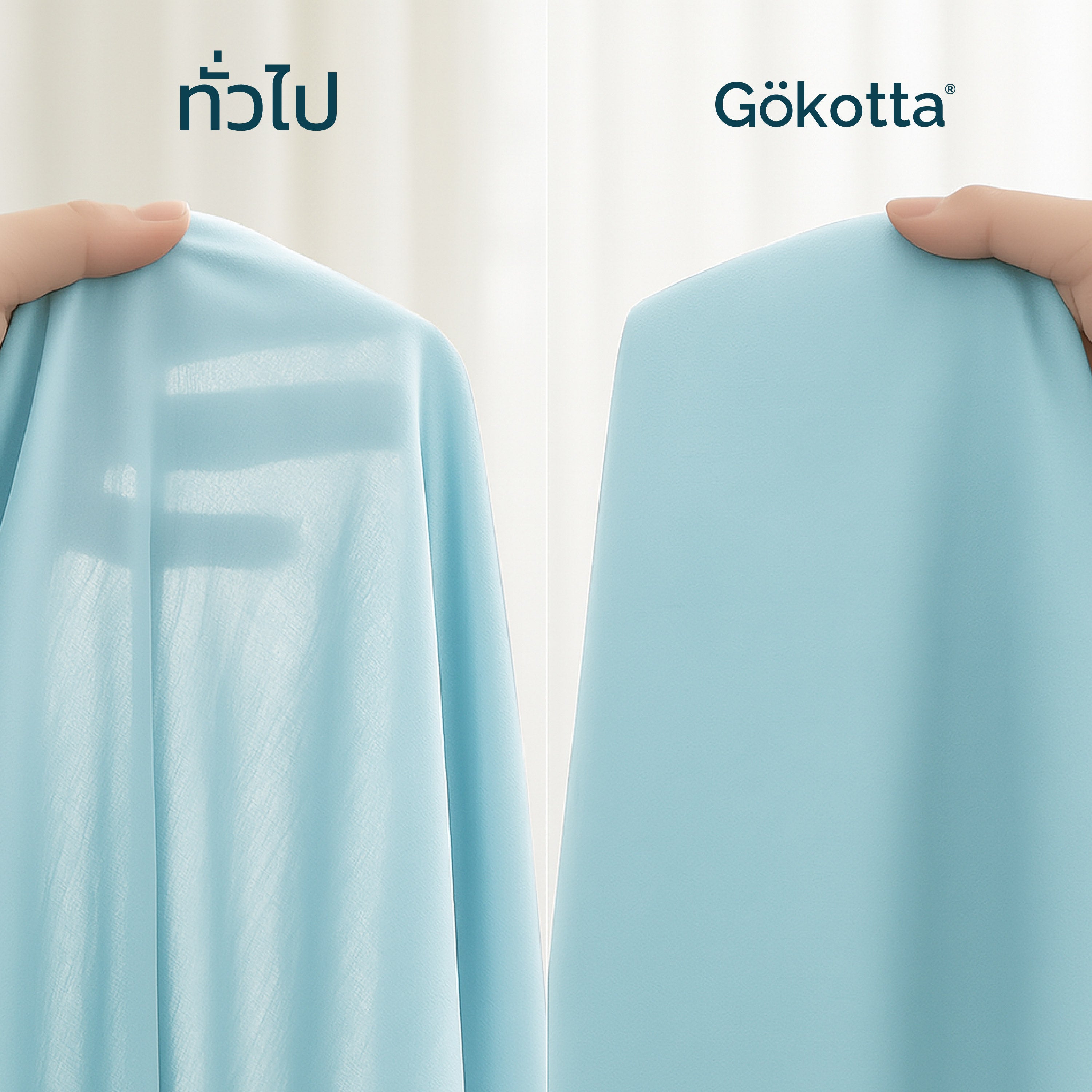 ชุดผ้าปูที่นอนเนื้อนุ่ม ทอแน่น – สีฟ้าอ่อน Baby Blue