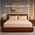 ชุดผ้าปูที่นอนใยไผ่ | Bamboo Sheets – สีครีมมี่พีช Creamy Peach