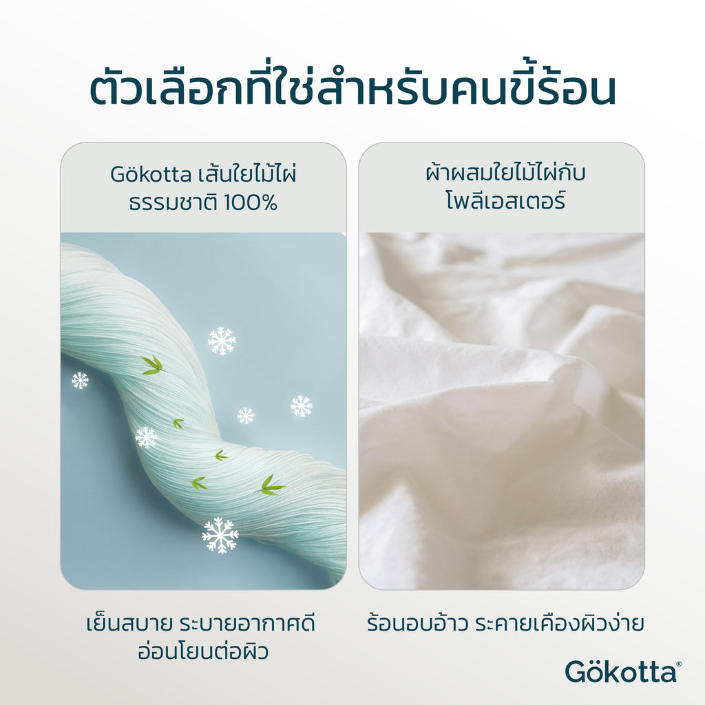 ปลอกหมอนข้างใยไผ่ – Bamboo Bolster Case