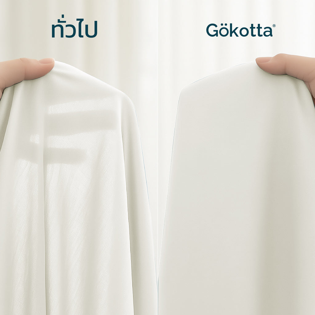 ชุดผ้าปูที่นอนเนื้อนุ่ม ทอแน่น – สีขาว Cream White