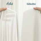 ชุดผ้าปูที่นอนเนื้อนุ่ม ทอแน่น – สีขาว Cream White