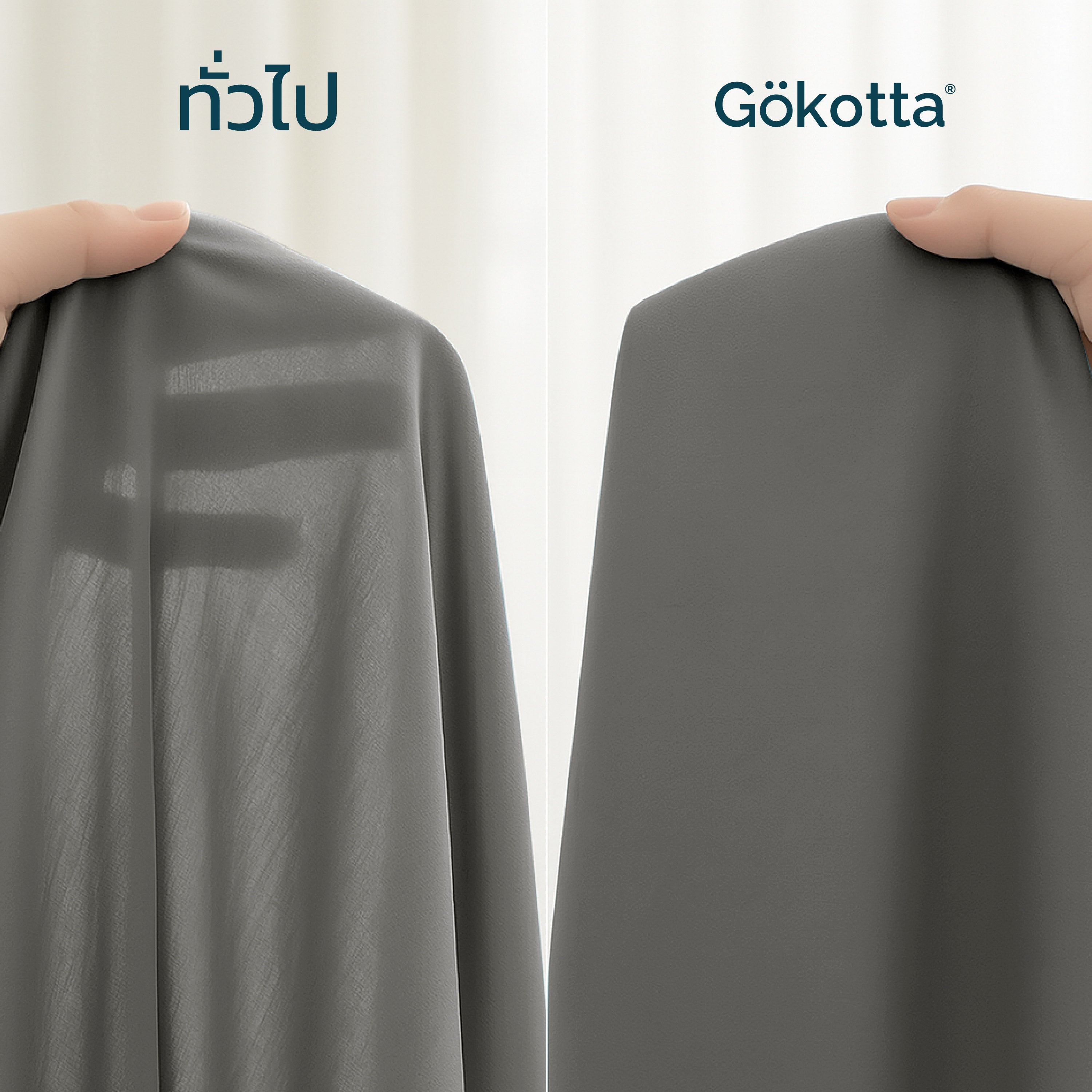ชุดผ้าปูที่นอนเนื้อนุ่ม ทอแน่น – สีเทาเข้ม Dark Grey